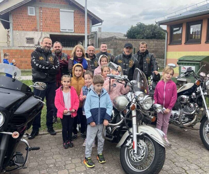 Motociklisti u gostima: Lekcija o sigurnosti u prometu za naše učenike