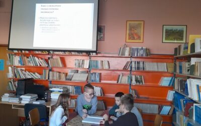 U školskoj knjižnici