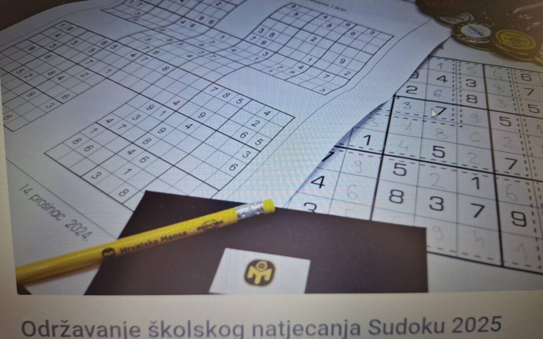 SUDOKU natjecanje 2025.